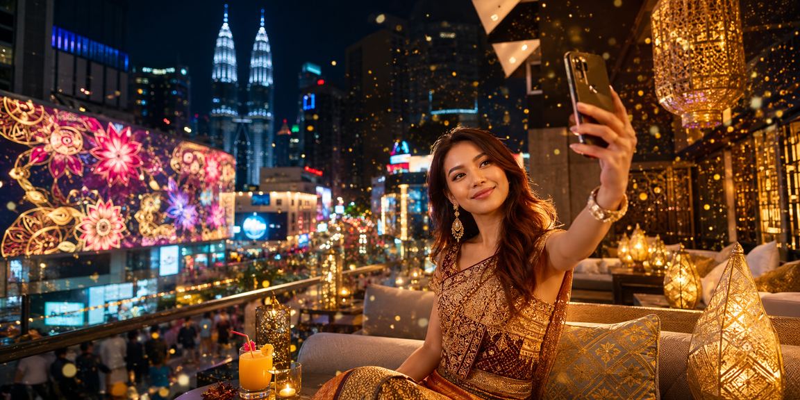 Pengguna Kuala Lumpur mengurus akaun VIP wau888 melalui telefon pintar